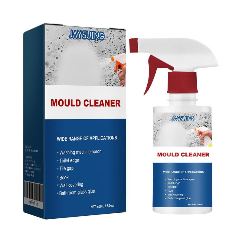Powerful Mold Remover Spray - Thick Foam Clings to Walls & Ceilings - Kills 99.9% Bathroom/Kitchen Mold - No Scrubbing Formula with Fresh Scent (60Ml/2.04Oz)