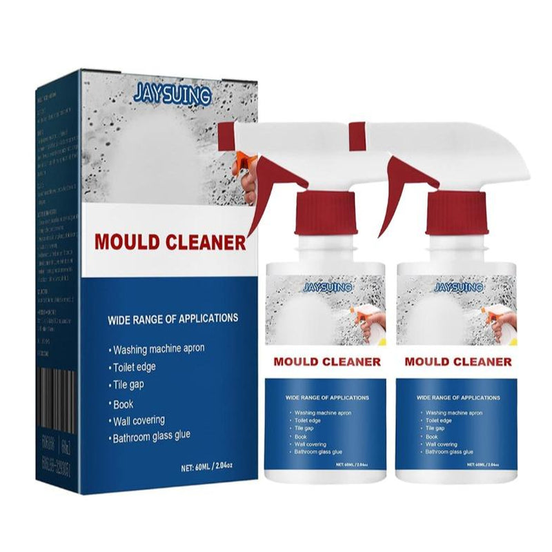 Powerful Mold Remover Spray - Thick Foam Clings to Walls & Ceilings - Kills 99.9% Bathroom/Kitchen Mold - No Scrubbing Formula with Fresh Scent (60Ml/2.04Oz)