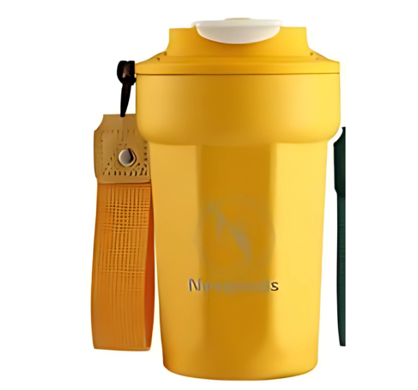 1 Of Top Five Novgoods Portable Tumbler Cup – Leakproof, BPA-Free with Carry Strap