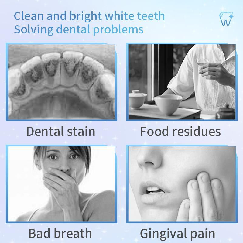 Effective Teeth Whitening Toothpaste - Mild and Non-Irritating Formula for Yellow Teeth - Improve Oral Hygiene and Enhance Smile