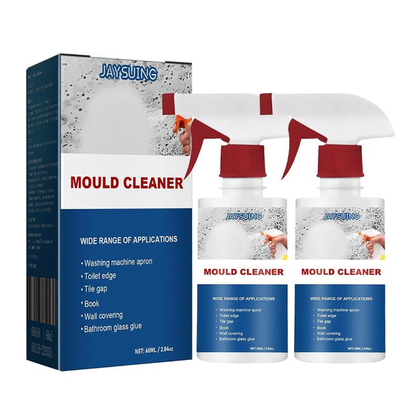 Powerful Mold Remover Spray - Thick Foam Clings to Walls & Ceilings - Kills 99.9% Bathroom/Kitchen Mold - No Scrubbing Formula with Fresh Scent (60Ml/2.04Oz)