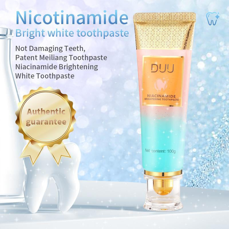 Effective Teeth Whitening Toothpaste - Mild and Non-Irritating Formula for Yellow Teeth - Improve Oral Hygiene and Enhance Smile
