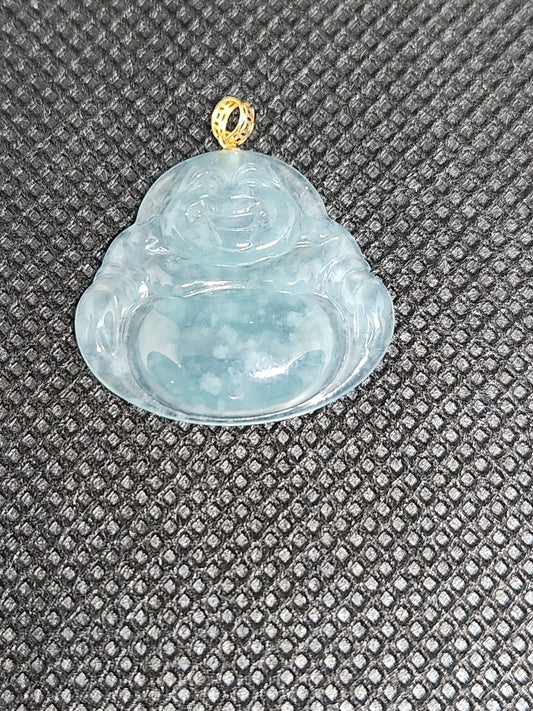 A Green Buddha Pendant