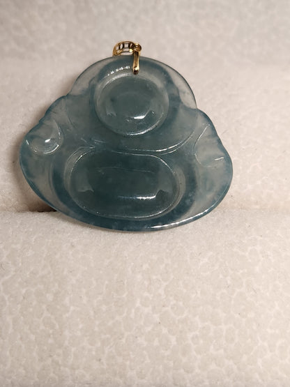 A Green Buddha Pendant