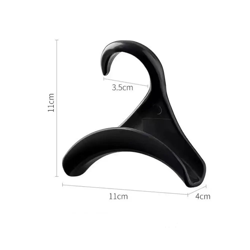 Multifunctional Wardrobe Handbag Organizer Hanger Hook Durable over Closet Rod Hanging Storage Rack for Hat Scarves Shawls Tie