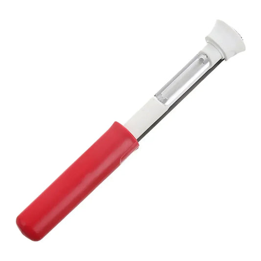 2025 New 2 in 1 Apple Peeler Telescopic Stainless Steel Apple Core Remover Fruit Corer Apple Seed Remover Kitchen Gadgets Tool
